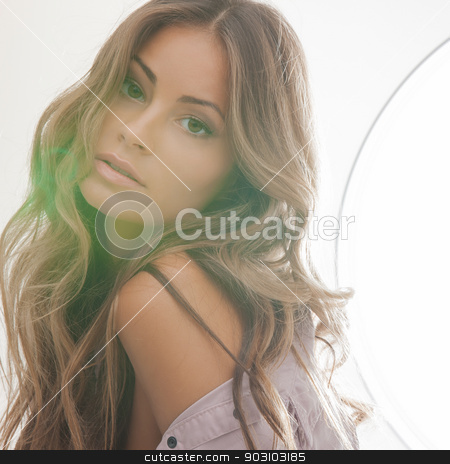 To use this stock image in your creative project, please select the size you need over to the right and click the "Add to Cart" button.
Your downloaded image will come with the Cutcaster watermark removed so don’t worry about the watermark you see on this page. beautiful woman in casual clothes stock photo, bright picture of beautiful woman in casual clothes by Syda Productions