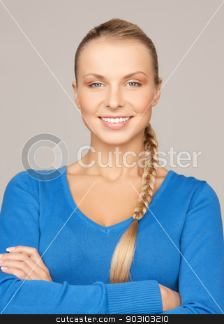To use this stock image in your creative project, please select the size you need over to the right and click the "Add to Cart" button.
Your downloaded image will come with the Cutcaster watermark removed so don’t worry about the watermark you see on this page. beautiful woman in casual clothes stock photo, bright picture of beautiful woman in casual clothes by Syda Productions