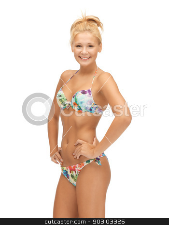 To use this stock image in your creative project, please select the size you need over to the right and click the "Add to Cart" button.
Your downloaded image will come with the Cutcaster watermark removed so don’t worry about the watermark you see on this page. beautiful woman in bikini stock photo, bright picture of beautiful woman in bikini by Syda Productions