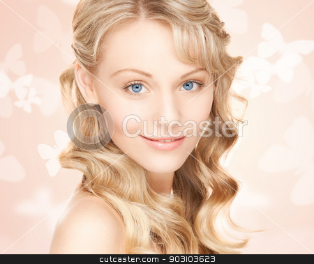 To use this stock image in your creative project, please select the size you need over to the right and click the "Add to Cart" button.
Your downloaded image will come with the Cutcaster watermark removed so don’t worry about the watermark you see on this page. beautiful woman with butterflies stock photo, bright picture of beautiful woman with butterflies by Syda Productions
