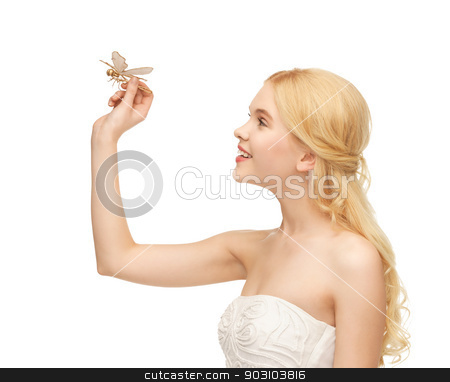 To use this stock image in your creative project, please select the size you need over to the right and click the "Add to Cart" button.
Your downloaded image will come with the Cutcaster watermark removed so don’t worry about the watermark you see on this page. woman with butterfly in hand stock photo, picture of beautiful woman with butterfly in hand by Syda Productions