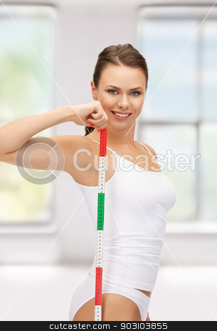To use this stock image in your creative project, please select the size you need over to the right and click the "Add to Cart" button.
Your downloaded image will come with the Cutcaster watermark removed so don’t worry about the watermark you see on this page. young beautiful woman with measure tape stock photo, picture of young beautiful woman with measure tape by Syda Productions