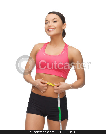To use this stock image in your creative project, please select the size you need over to the right and click the "Add to Cart" button.
Your downloaded image will come with the Cutcaster watermark removed so don’t worry about the watermark you see on this page. sporty woman with measuring tape stock photo, beautiful sporty woman with measuring tape by Syda Productions