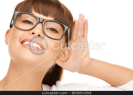 To use this stock image in your creative project, please select the size you need over to the right and click the "Add to Cart" button.
Your downloaded image will come with the Cutcaster watermark removed so don’t worry about the watermark you see on this page. happy woman listening gossip stock photo, bright picture of happy woman listening gossip by Syda Productions