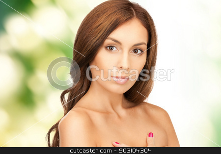 To use this stock image in your creative project, please select the size you need over to the right and click the "Add to Cart" button.
Your downloaded image will come with the Cutcaster watermark removed so don’t worry about the watermark you see on this page. beautiful woman stock photo, bright closeup portrait picture of beautiful woman by Syda Productions