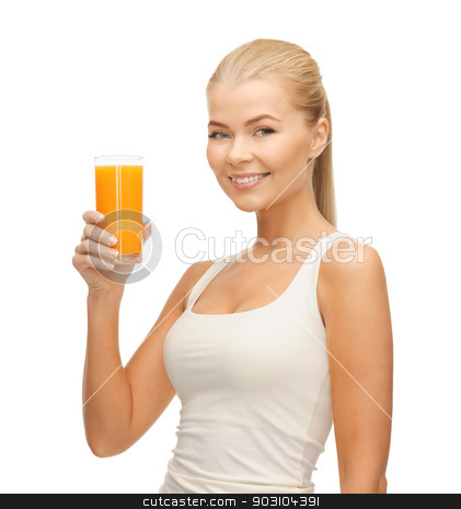 To use this stock image in your creative project, please select the size you need over to the right and click the "Add to Cart" button.
Your downloaded image will come with the Cutcaster watermark removed so don’t worry about the watermark you see on this page. woman holding glass of orange juice stock photo, young woman holding glass of orange juice by Syda Productions