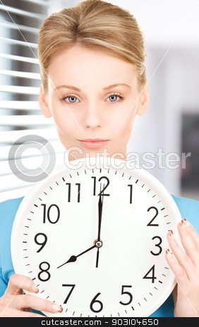 To use this stock image in your creative project, please select the size you need over to the right and click the "Add to Cart" button.
Your downloaded image will come with the Cutcaster watermark removed so don’t worry about the watermark you see on this page. woman holding big clock stock photo, picture of woman holding big clock by Syda Productions
