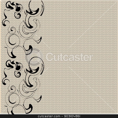 To use this stock image in your creative project, please select the size you need over to the right and click the "Add to Cart" button.
Your downloaded image will come with the Cutcaster watermark removed so don’t worry about the watermark you see on this page. Modern Lace Abstract stock vector clipart, A modern take on a lace pattern in black with a skin tone background. by Kotto