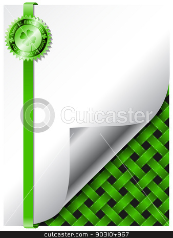 To use this stock image in your creative project, please select the size you need over to the right and click the "Add to Cart" button.
Your downloaded image will come with the Cutcaster watermark removed so don’t worry about the watermark you see on this page. St patricks day background design with green badge stock vector clipart, St patricks day theme background design with green badge by Mihaly Pal Fazakas