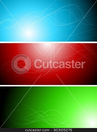 To use this stock image in your creative project, please select the size you need over to the right and click the "Add to Cart" button.
Your downloaded image will come with the Cutcaster watermark removed so don’t worry about the watermark you see on this page. Banners with abstract lines stock vector clipart, Set of abstract wavy vector banners by saicle