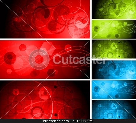 To use this stock image in your creative project, please select the size you need over to the right and click the "Add to Cart" button.
Your downloaded image will come with the Cutcaster watermark removed so don’t worry about the watermark you see on this page. Beautiful vibrant banners stock vector clipart, Bright different abstract banners. Three colours. Eps 10 vector by saicle
