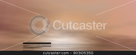 To use this stock image in your creative project, please select the size you need over to the right and click the "Add to Cart" button.
Your downloaded image will come with the Cutcaster watermark removed so don’t worry about the watermark you see on this page. Incense - 3D render stock photo, One incense stick with smoke upon water in brown background by Elenarts