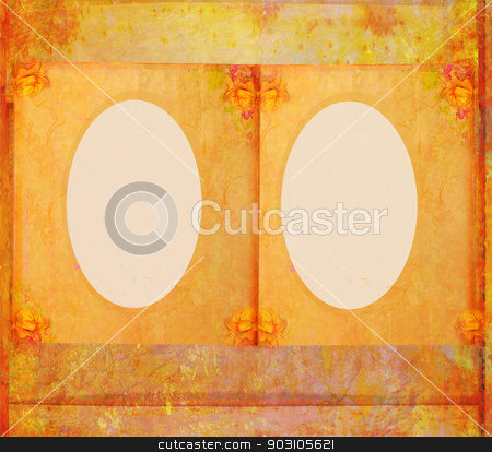 To use this stock image in your creative project, please select the size you need over to the right and click the "Add to Cart" button.
Your downloaded image will come with the Cutcaster watermark removed so don’t worry about the watermark you see on this page. Vintage background with old frame for congratulations and invita stock photo, Vintage background with old frame for congratulations and invitations with space for photo or text by Jacky Brown