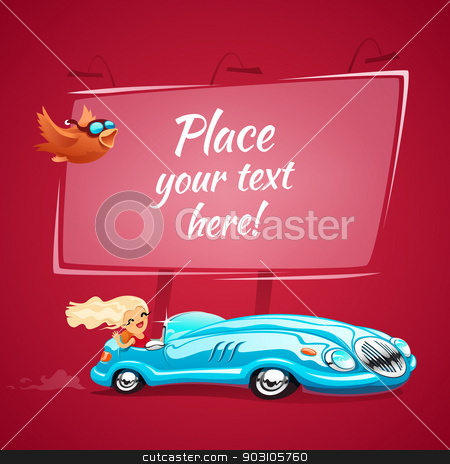 To use this stock image in your creative project, please select the size you need over to the right and click the "Add to Cart" button.
Your downloaded image will come with the Cutcaster watermark removed so don’t worry about the watermark you see on this page. Sexy young lady drives a blue car stock vector clipart, Sexy young lady drives a blue car. In the EPS file, each element is grouped separately. by Viachaslau Vaitsenok