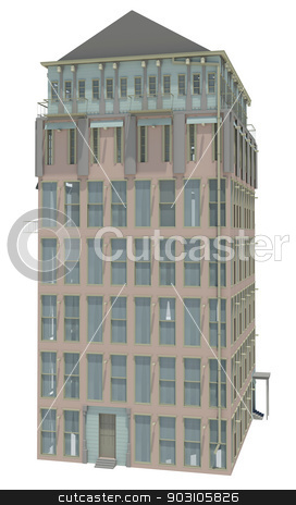 To use this stock image in your creative project, please select the size you need over to the right and click the "Add to Cart" button.
Your downloaded image will come with the Cutcaster watermark removed so don’t worry about the watermark you see on this page. Highly detailed building stock photo, Highly detailed building. Isolated render on a white background by cherezoff