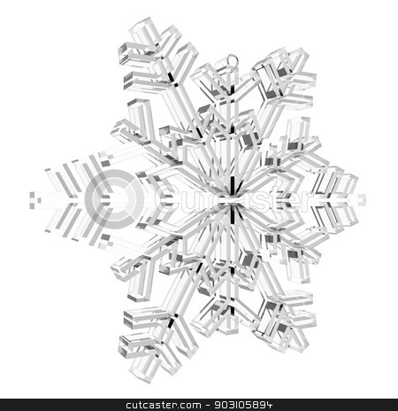 To use this stock image in your creative project, please select the size you need over to the right and click the "Add to Cart" button.
Your downloaded image will come with the Cutcaster watermark removed so don’t worry about the watermark you see on this page. Glass Snowflake stock photo, Glass Snowflake. Isolated render on white background by cherezoff