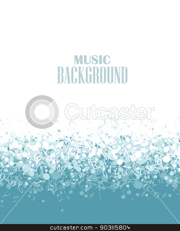 To use this stock image in your creative project, please select the size you need over to the right and click the "Add to Cart" button.
Your downloaded image will come with the Cutcaster watermark removed so don’t worry about the watermark you see on this page. music background stock vector clipart, Vector musical blue background with notes by Miroslava Hlavacova
