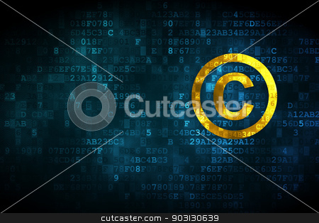 To use this stock image in your creative project, please select the size you need over to the right and click the "Add to Cart" button.
Your downloaded image will come with the Cutcaster watermark removed so don’t worry about the watermark you see on this page. Law concept: Copyright on digital background stock photo, Law concept: pixelated Copyright icon on digital background, empty copyspace for card, text, advertising, 3d render by mkabakov