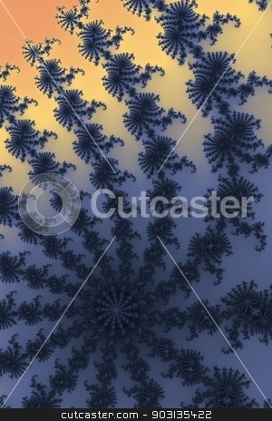 To use this stock image in your creative project, please select the size you need over to the right and click the "Add to Cart" button.
Your downloaded image will come with the Cutcaster watermark removed so don’t worry about the watermark you see on this page. Fractal stock photo, Blue and orange colors building a fractal. by Henrik Lehnerer