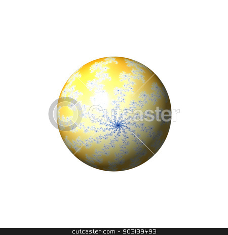 To use this stock image in your creative project, please select the size you need over to the right and click the "Add to Cart" button.
Your downloaded image will come with the Cutcaster watermark removed so don’t worry about the watermark you see on this page. Yellow Abstract Globe stock photo, A yellow abstract fractal globe on white background. by Henrik Lehnerer