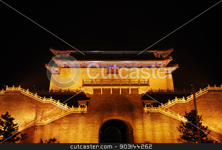 To use this stock image in your creative project, please select the size you need over to the right and click the "Add to Cart" button.
Your downloaded image will come with the Cutcaster watermark removed so don’t worry about the watermark you see on this page. Night illumination of temple stock photo, Beautiful night illumination of old asian temple by Anzhela Buch