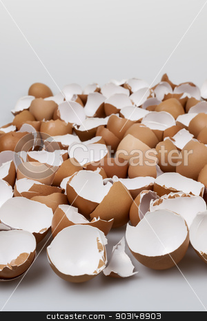 To use this stock image in your creative project, please select the size you need over to the right and click the "Add to Cart" button.
Your downloaded image will come with the Cutcaster watermark removed so don’t worry about the watermark you see on this page. Broken eggshells stock photo, Pile of many broken brown empty eggshells by Elena Elisseeva