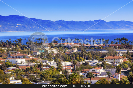 To use this stock image in your creative project, please select the size you need over to the right and click the "Add to Cart" button.
Your downloaded image will come with the Cutcaster watermark removed so don’t worry about the watermark you see on this page. Buildings Coastline Pacific Ocean Santa Barbara California stock photo, Orange Roofs Buildings Coastline Pacific Oecan Santa Barbara California by William Perry