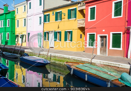 To use this stock image in your creative project, please select the size you need over to the right and click the "Add to Cart" button.
Your downloaded image will come with the Cutcaster watermark removed so don’t worry about the watermark you see on this page. Green Yellow and Red Homes on Burano Canal stock photo, Boats in Canal by Colorful Burano Homes by Darryl Brooks