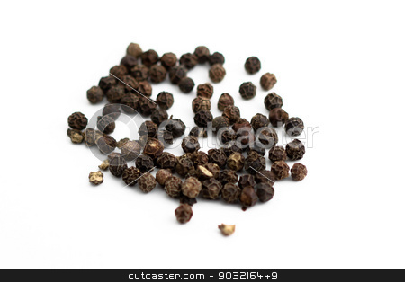 To use this stock image in your creative project, please select the size you need over to the right and click the "Add to Cart" button.
Your downloaded image will come with the Cutcaster watermark removed so don’t worry about the watermark you see on this page. Black Pepper Corns stock photo, Group of black pepper corns on white background. by Henrik Lehnerer