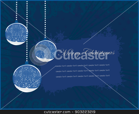 To use this stock image in your creative project, please select the size you need over to the right and click the "Add to Cart" button.
Your downloaded image will come with the Cutcaster watermark removed so don’t worry about the watermark you see on this page. Elegant Christmas background with baubles card stock vector clipart, Elegant Christmas background with baubles card by Jacky Brown