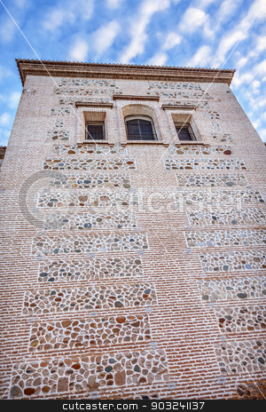To use this stock image in your creative project, please select the size you need over to the right and click the "Add to Cart" button.
Your downloaded image will come with the Cutcaster watermark removed so don’t worry about the watermark you see on this page. Santa Maria Church Wall Alhambra Granada Andalusia Spain stock photo, Santa Maria Church Wall Alhambra Granada Andalusia Spain. Alhambra is the last Moorish Moslem Palace that was conquered by King Ferdinand and Queen Isabella in 1492. by William Perry
