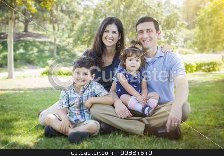 To use this stock image in your creative project, please select the size you need over to the right and click the "Add to Cart" button.
Your downloaded image will come with the Cutcaster watermark removed so don’t worry about the watermark you see on this page. Attractive Young Mixed Race Family Outdoor Park Portrait stock photo, Attractive Young Mixed Race Family Outdoor Portrait in the Park. by Andy Dean