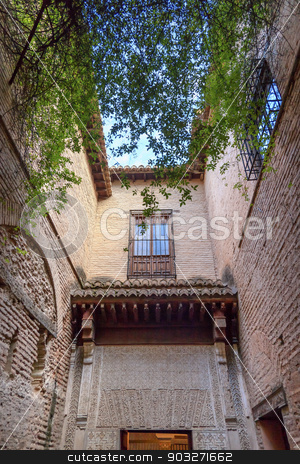 To use this stock image in your creative project, please select the size you need over to the right and click the "Add to Cart" button.
Your downloaded image will come with the Cutcaster watermark removed so don’t worry about the watermark you see on this page. Alhambra Wall Courtyard Granada Andalusia Spain stock photo, Alhambra Courtyard Walls Windows Granada Andalusia Spain by William Perry