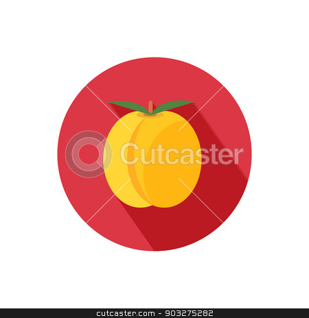 To use this stock image in your creative project, please select the size you need over to the right and click the "Add to Cart" button.
Your downloaded image will come with the Cutcaster watermark removed so don’t worry about the watermark you see on this page. Apricot icon stock vector clipart, Apricot icon with shadow in flat design by robuart