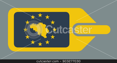 To use this stock image in your creative project, please select the size you need over to the right and click the "Add to Cart" button.
Your downloaded image will come with the Cutcaster watermark removed so don’t worry about the watermark you see on this page. Belgium European luggage label stock photo, Belgium European travel luggage label or tag in flat web design colors. by Martin Crowdy