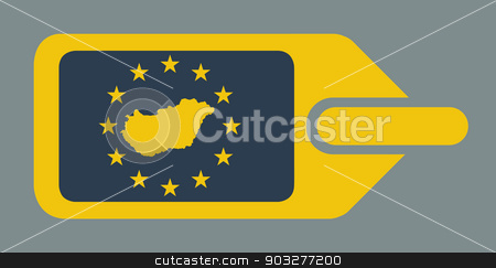 To use this stock image in your creative project, please select the size you need over to the right and click the "Add to Cart" button.
Your downloaded image will come with the Cutcaster watermark removed so don’t worry about the watermark you see on this page. Hungary European luggage label stock photo, Hungary European travel luggage label or tag in flat web design colors. by Martin Crowdy