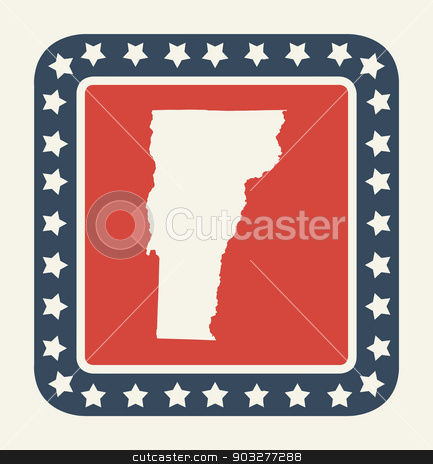 To use this stock image in your creative project, please select the size you need over to the right and click the "Add to Cart" button.
Your downloaded image will come with the Cutcaster watermark removed so don’t worry about the watermark you see on this page. Vermont American state button stock photo, Vermont state button on American flag in flat web design style, isolated on white background. by Martin Crowdy