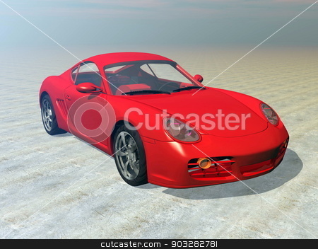 To use this stock image in your creative project, please select the size you need over to the right and click the "Add to Cart" button.
Your downloaded image will come with the Cutcaster watermark removed so don’t worry about the watermark you see on this page. Red sportscar - 3D render stock photo, One red sportscar outdoor by morning light by Elenarts