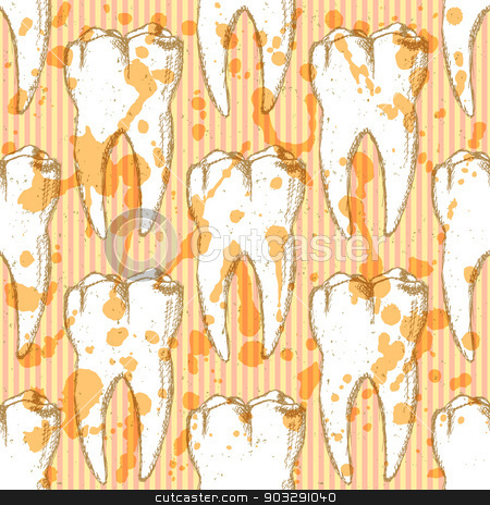 To use this stock image in your creative project, please select the size you need over to the right and click the "Add to Cart" button.
Your downloaded image will come with the Cutcaster watermark removed so don’t worry about the watermark you see on this page. Sketch teeth, vector vintage seamless pattern stock vector clipart, Sketch teeth, vector vintage seamless pattern eps 10 by Lily