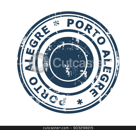 To use this stock image in your creative project, please select the size you need over to the right and click the "Add to Cart" button.
Your downloaded image will come with the Cutcaster watermark removed so don’t worry about the watermark you see on this page. City of Porto Alegre in Brazil stock photo, Grunge stamp of the city of Porto Alegre in Brazil isolated on a white background. by Martin Crowdy