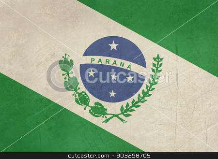 To use this stock image in your creative project, please select the size you need over to the right and click the "Add to Cart" button.
Your downloaded image will come with the Cutcaster watermark removed so don’t worry about the watermark you see on this page. Grunge state flag of Parana in Brazil stock photo, Grunge state flag of Parana in Brazil. by Martin Crowdy