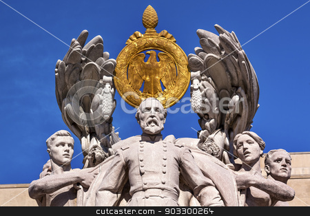 To use this stock image in your creative project, please select the size you need over to the right and click the "Add to Cart" button.
Your downloaded image will come with the Cutcaster watermark removed so don’t worry about the watermark you see on this page. George Gordon Memorial Civil War Statue Pennsylvania Ave Washing stock photo, George Gordon Memorial Civil War Statue Pennsylvania Ave Washington DC Public Artwork given by the State of Pennsylvania. Artist is Charles Grafly and Statue was dedicated in 1927. General in Charge of Union at Gettysburg Battle. Residents of Pennsylvania paid for the statue, surrounded by six figures symbolizing the traits of a good general by William Perry