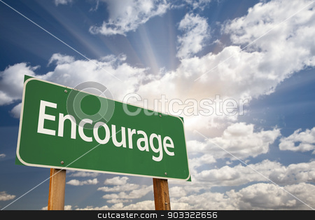 To use this stock image in your creative project, please select the size you need over to the right and click the "Add to Cart" button.
Your downloaded image will come with the Cutcaster watermark removed so don’t worry about the watermark you see on this page. Encourage Green Road Sign stock photo, Encourage Green Road Sign with Dramatic Clouds and Sky. by Andy Dean