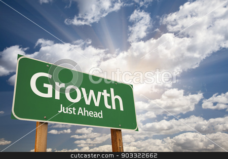 To use this stock image in your creative project, please select the size you need over to the right and click the "Add to Cart" button.
Your downloaded image will come with the Cutcaster watermark removed so don’t worry about the watermark you see on this page. Growth Green Road Sign stock photo, Growth Green Road Sign with Dramatic Clouds and Sky. by Andy Dean