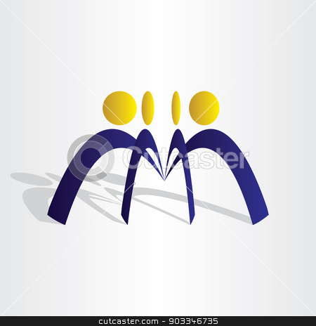 To use this stock image in your creative project, please select the size you need over to the right and click the "Add to Cart" button.
Your downloaded image will come with the Cutcaster watermark removed so don’t worry about the watermark you see on this page. business people team work stock vector clipart, business people team work icon abstract design by blaskorizov