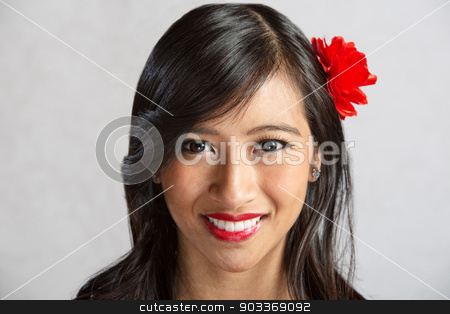 To use this stock image in your creative project, please select the size you need over to the right and click the "Add to Cart" button.
Your downloaded image will come with the Cutcaster watermark removed so don’t worry about the watermark you see on this page. Close Up of Smiling Woman stock photo, Close up of happy young Latino female by Scott Griessel