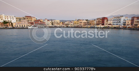 To use this stock image in your creative project, please select the size you need over to the right and click the "Add to Cart" button.
Your downloaded image will come with the Cutcaster watermark removed so don’t worry about the watermark you see on this page. Chania port with antique venetians buildings. Crete stock photo, Chania port with antique venetians buildings. Crete. Horizontal by ABBPhoto