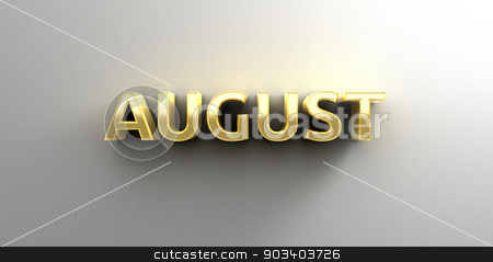 To use this stock image in your creative project, please select the size you need over to the right and click the "Add to Cart" button.
Your downloaded image will come with the Cutcaster watermark removed so don’t worry about the watermark you see on this page. August month gold 3D quality render on the wall background with stock photo, August month gold 3D quality render on the wall background with soft shadow. by Andrej Kaprinay