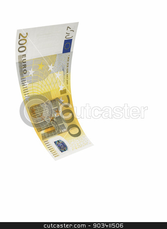 To use this stock image in your creative project, please select the size you need over to the right and click the "Add to Cart" button.
Your downloaded image will come with the Cutcaster watermark removed so don’t worry about the watermark you see on this page. Two hundred euro bill collage isolated on white stock photo, Two hundred euro bill isolated on white. Vertical format by ABBPhoto