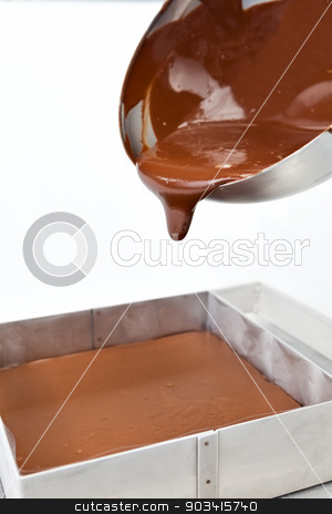 To use this stock image in your creative project, please select the size you need over to the right and click the "Add to Cart" button.
Your downloaded image will come with the Cutcaster watermark removed so don’t worry about the watermark you see on this page. Dripping chocolate stock photo, Chocolate in melt and drips down a metal bowl
by Dario Rota